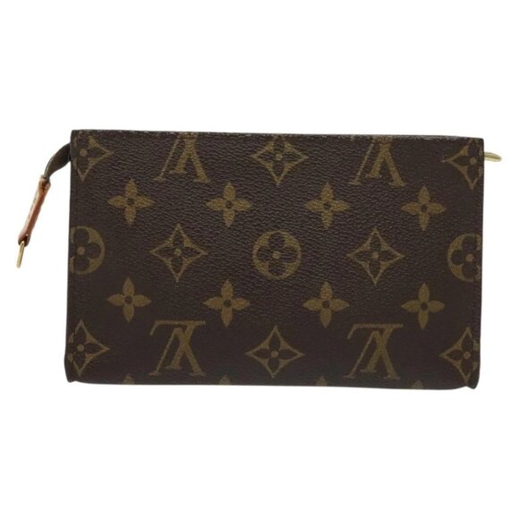 LOUIS VUITTON Monogram Bucket PM Accessory Pouch LV Auth 139628 - Picture 2 of 16
